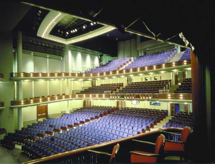 Inside of the Castle Theater at the Maui Arts and Cultural Center